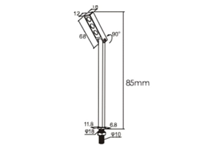 چراغ LED ویترینی لایت ویو